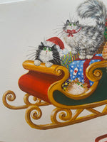 'Santa's Little Helpers' painting