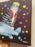 'Party Cats' painting