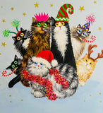 ‘Party kittens' painting