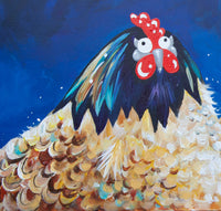 'Hen Night' original painting