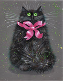 'Pink Bow' painting