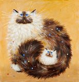 'Forget-Me-Nots' painting