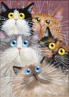 'Whiskers Galore' painting